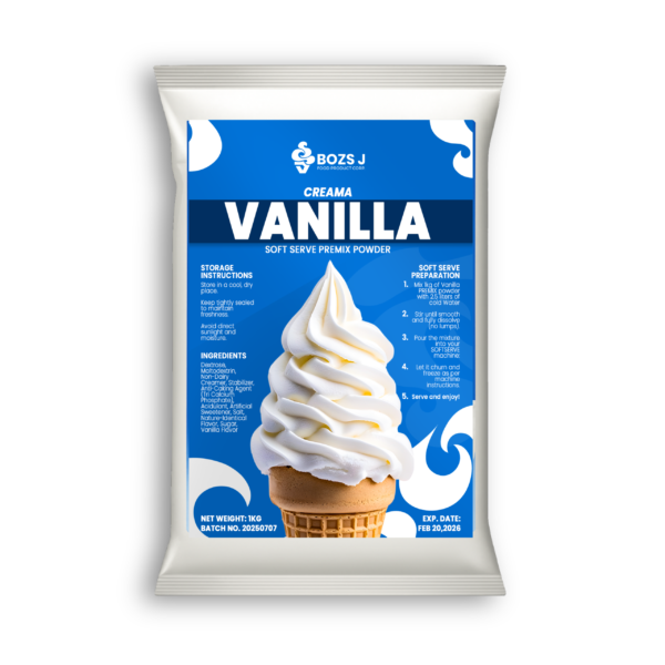 Creama Vanilla Soft Serve Premix Powder