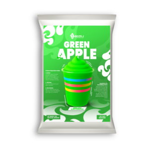 Green Apple Slush Powder Mix